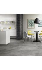 Bistrot Rectified Porcelain Floor & Wall Tile (Crux Grey)
