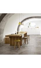 Bistrot Rectified Porcelain Floor & Wall Tile (Crux Taupe)
