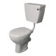Atlas Smooth Low Level Toilet Pan & Seat (Lever)