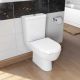 Madison Close Coupled Toilet with Soft Close Seat