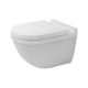 Duravit Starck3 Wall Hung Toilet Pan with Durafix and Soft Close Seat