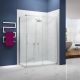 Merlyn Essence 8mm Frameless 1400mm Sliding Shower Door & 900mm Side Panel