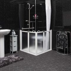 Essence Shower Enclosure Pack with Level Access Tray