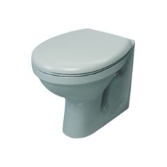Atlas Geo Back to Wall Toilet Pan with Seat