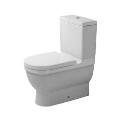 Duravit Starck3 Back to Wall Close Coupled Toilet with Soft Close Seat