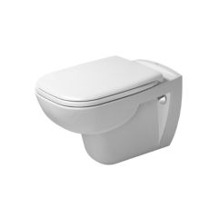 Duravit D-Code Wall Hung Toilet Pan with Soft Close Seat