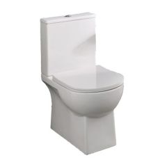 Sava Back to Wall Close Coupled Toilet with Soft Close Seat