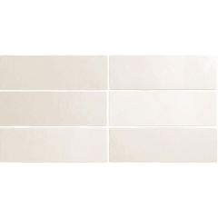 Magma Ceramic Wall Tile 6.5x20cm (White)