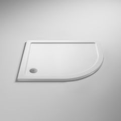 Nuie Offset Quadrant Shower Tray (Right Hand) 1000x800mm