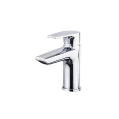 Howth Basin Mixer with Push Button Waste  (Chrome)