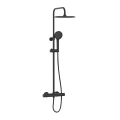 Buzz Safetouch Dual Thermostatic Shower (Black)