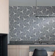 Pattern hexagonal wall tile
